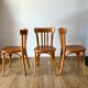 Set of 3 Luterma bistro chairs 50s