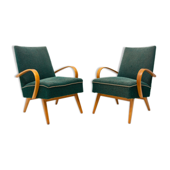 Mid century armchairs by Jaroslav Smidek, 1960, Czechoslovakia