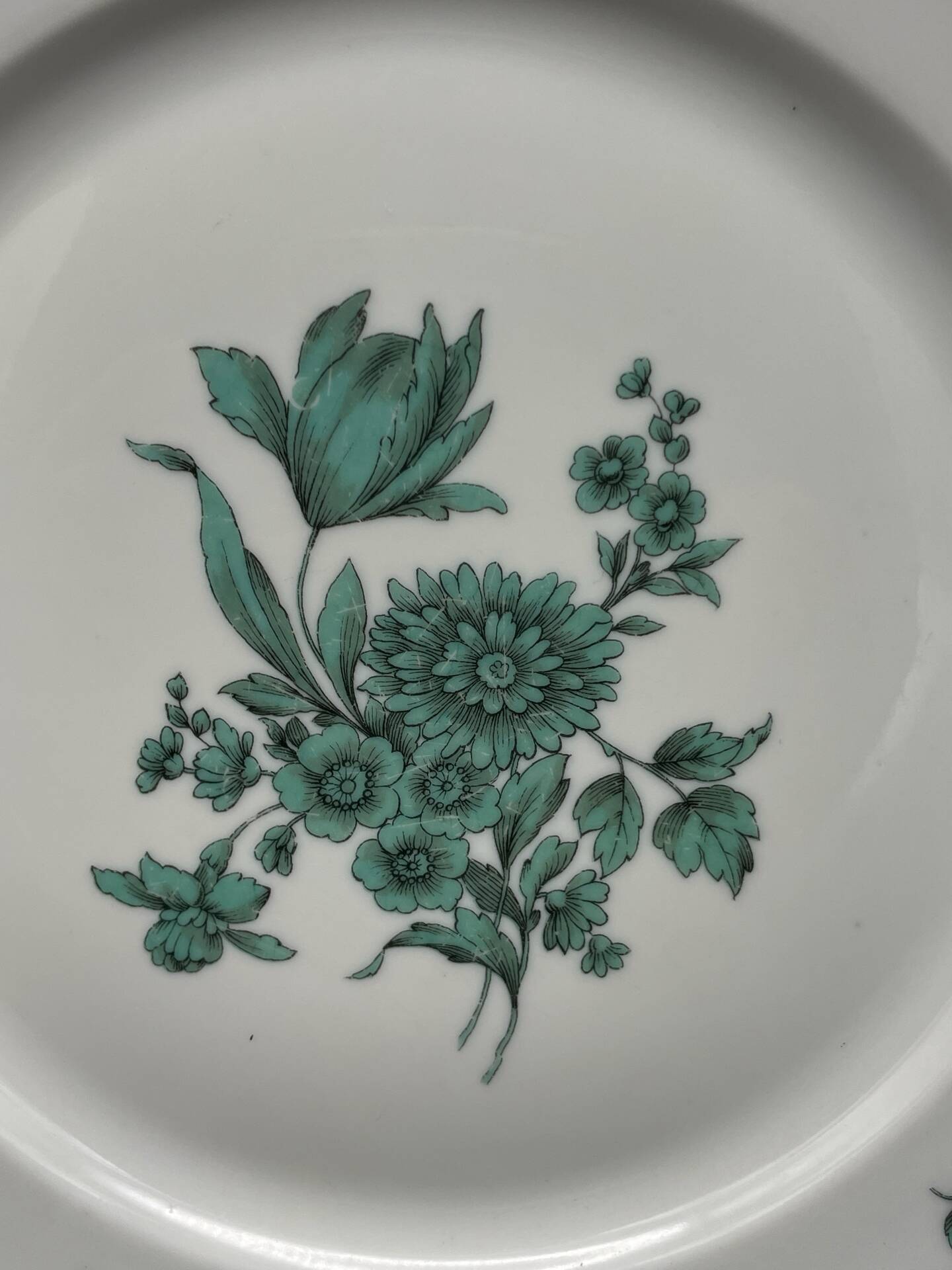 Assiette Rosenthal Bahnhof Selb, forme Chippendale