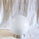 Bauhaus style ceiling light in blown glass - mid 20th century