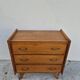 Commode vintage design pieds compas 1950s