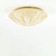 Mid-Century/Art Deco Geometric Glass Ceiling Light from Limburg, 1970s