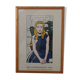 1980s Roy Lichtenstein museum poster, designed for the Ludwing Museum in Germany