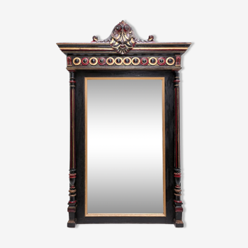 Miroir antique style régence trumeau France 110x173cm