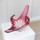 Large Murano bowl Flavio Poli - Pink Sommerso - Mid-Century - 1970s