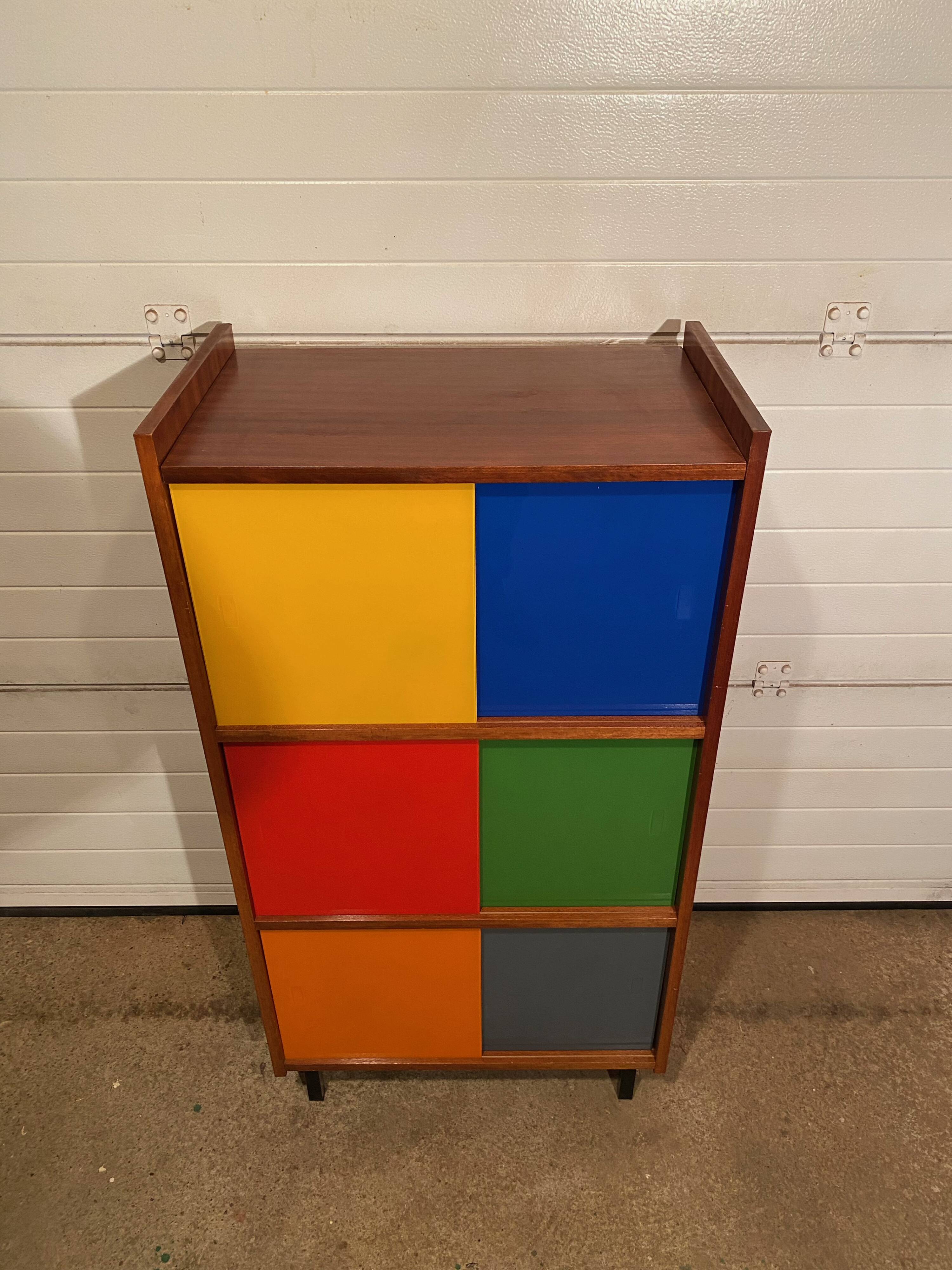 Bibliothèque en bois, 1960