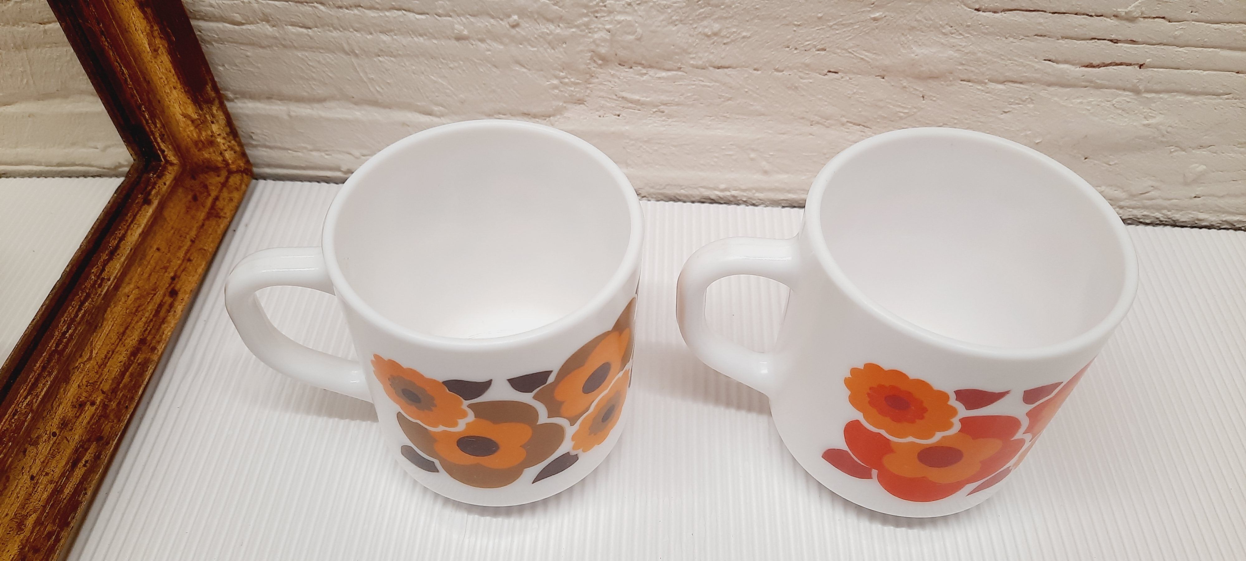 Pair mugs Arcopal Lotus