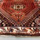 Vintage Traditional Tribal Rug 284x175 cm Wool Oriental HandMade Rug, Red Black