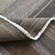 7x9 Gray & Teal Green Handmade Kilim Rug, 224x264Cm