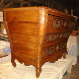 Dresser called "Grave" time Regency of the end of the XVII century in solid cherry