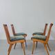 Set 4 chaises Interier Praha,  Vintage tchèque 1960s