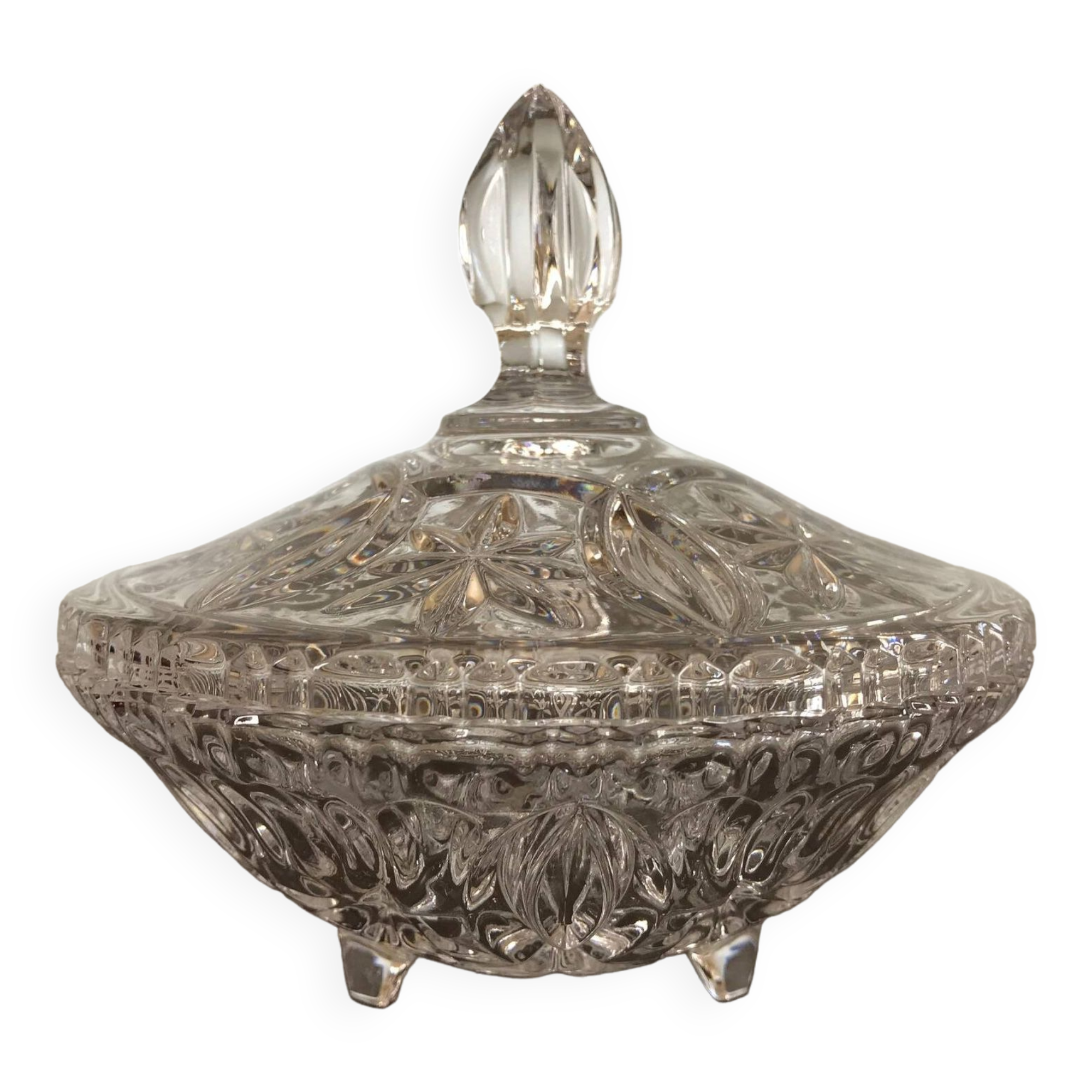 Crystal candy dish