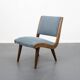 Fauteuil vintage année 50 refait à neuf, dispo 2
