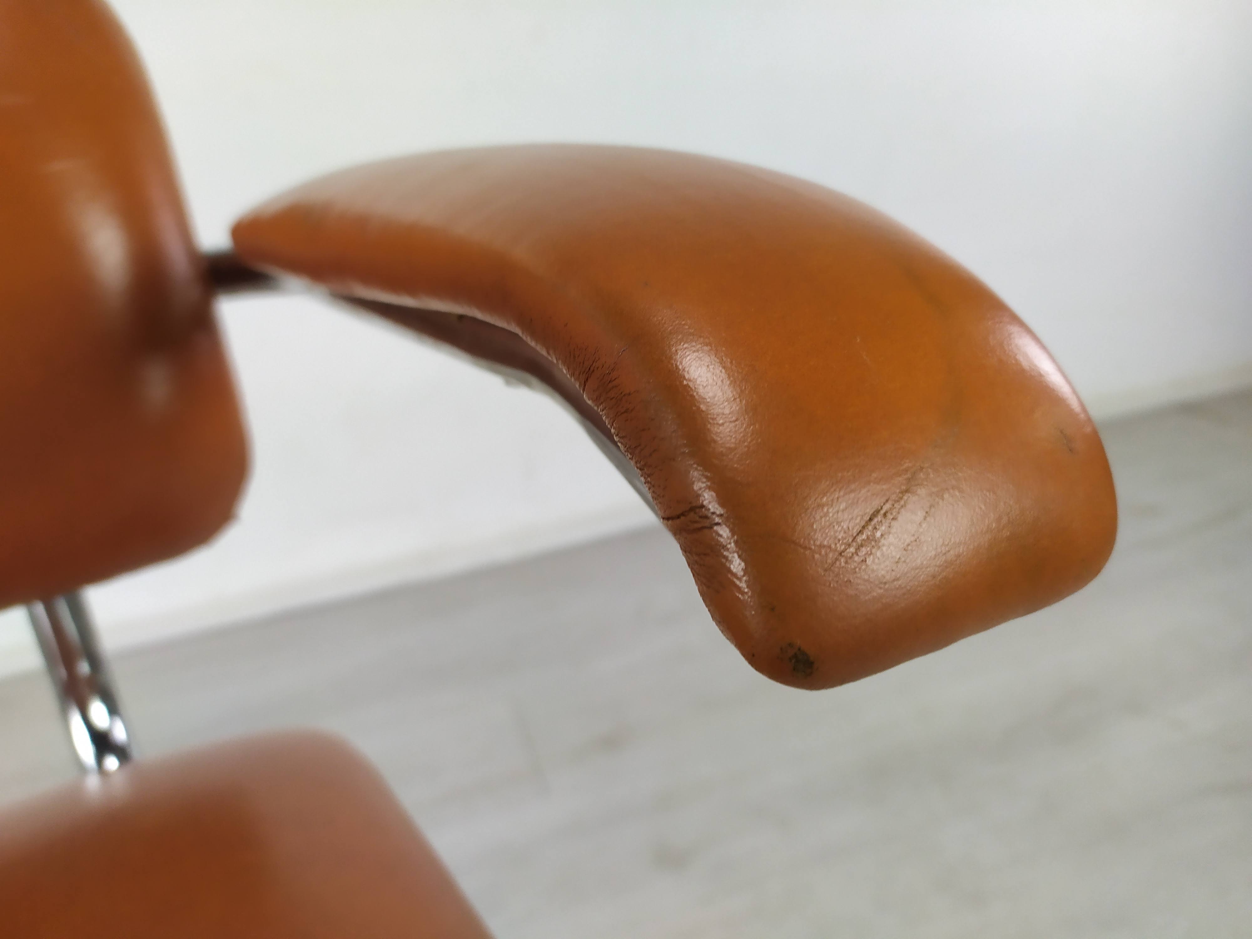 Leather armchair