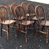 Windsor-style chairs