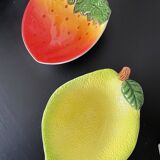 Strawberry and lemon slushy cups