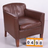 Vintage sheepskin armchair