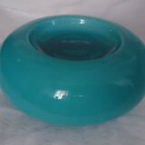 Art Deco Ceiling Lamp Turquoise Opaline Glass