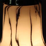 Glass pendant lights by Peill & Putzler, Petunia model 1970