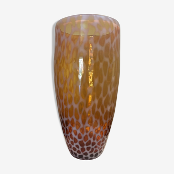 Blown glass vase