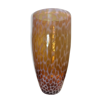 Blown glass vase