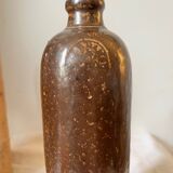 Vintage glazed stoneware bottle Amsterdam