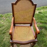 Cherry wood restoration armchair