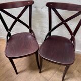 Set of 2 bistro chairs
