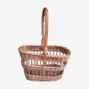 Wicker bottle holder