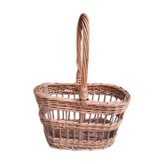 Wicker bottle holder