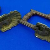 Lot 2 Bronze Coat Hooks