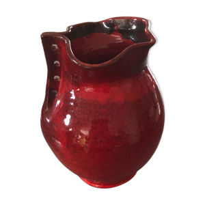 Vase en terre cuite émaillée