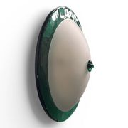 Italian design glass wall light post-modern 1980 Alberto Giberti