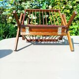 Vintage magazine rack