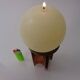 Vintage German Brutalist Candleholder in Copper and Brass, 1960s