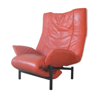 Italian Veranda Lounge Chair by Vico Magistretti for Cassina, 1980s