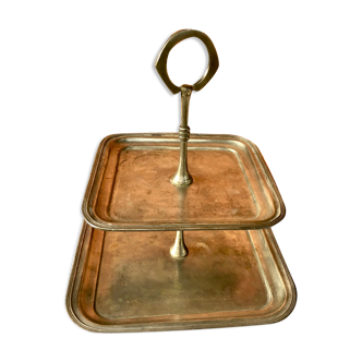 Silver metal servant