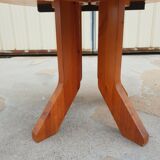 Extendable pine dining table 1970