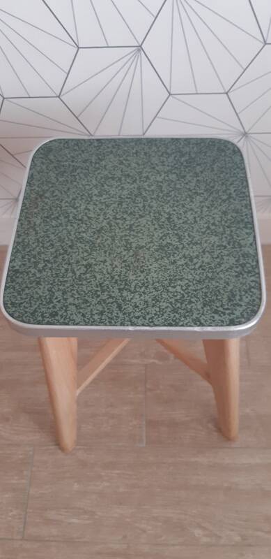 Vintage Scandinavian “LV” stool.