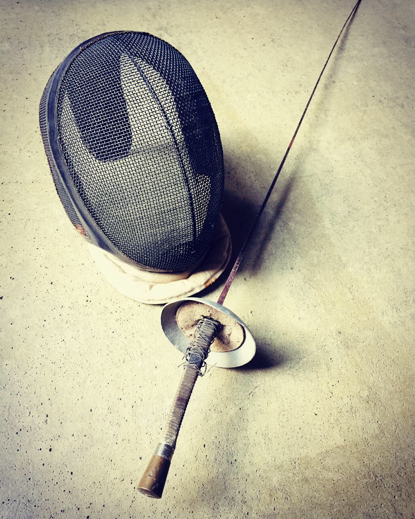 Vintage fencing mask