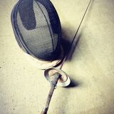Vintage fencing mask