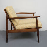 Fauteuil des années 1960 jaune