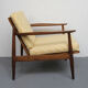 1960s armchair in yellow