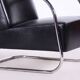 Bauhaus Seating Set in Chrome and Leather from Mücke Melder, Czech, 1930s, Set of 3