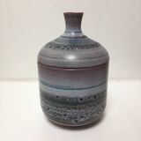 Ceramic covered pot signed Onet Daniel Chaponet