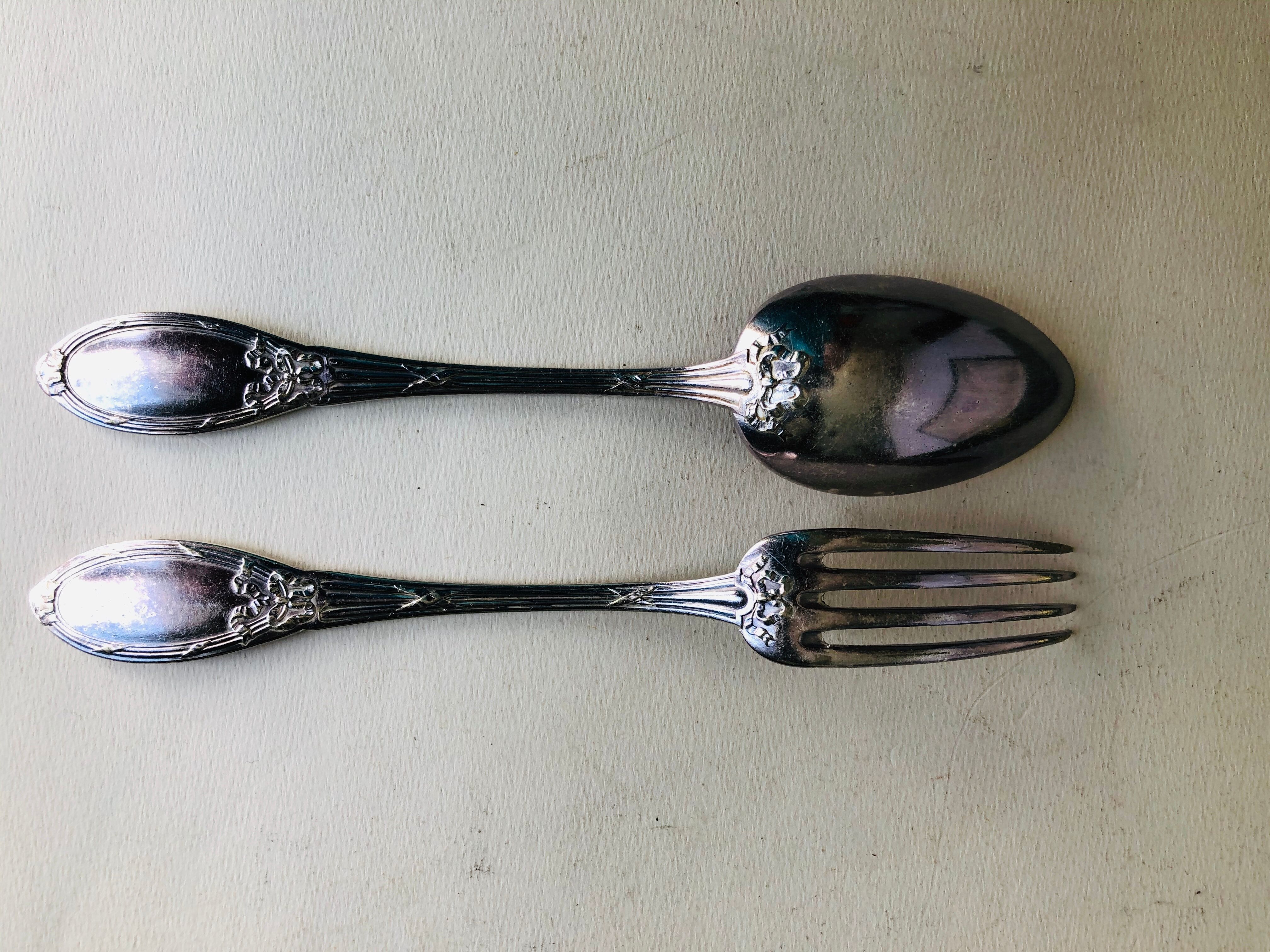 Silver metal covers