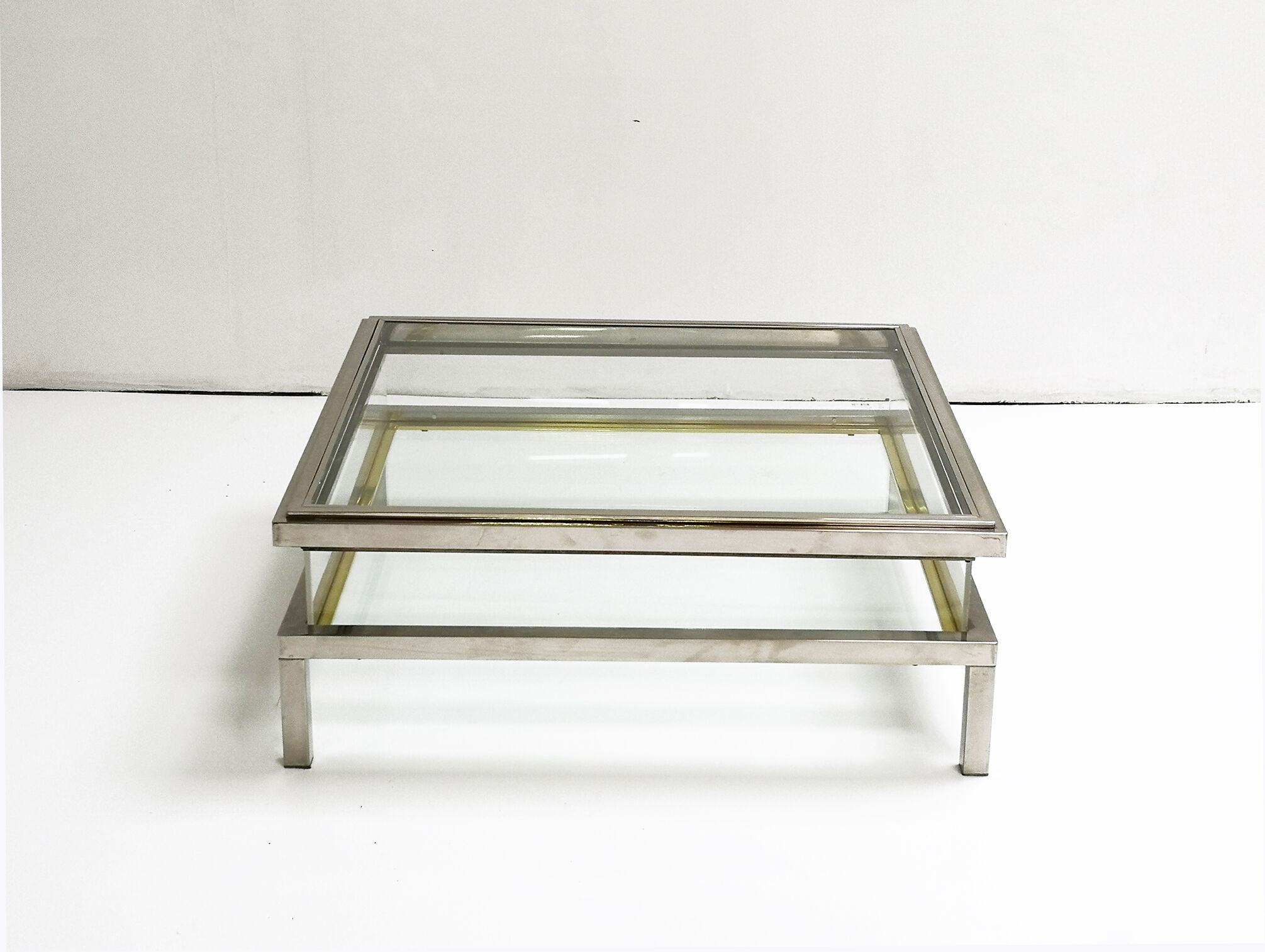 Opening coffee table Maison Jansen 70 years