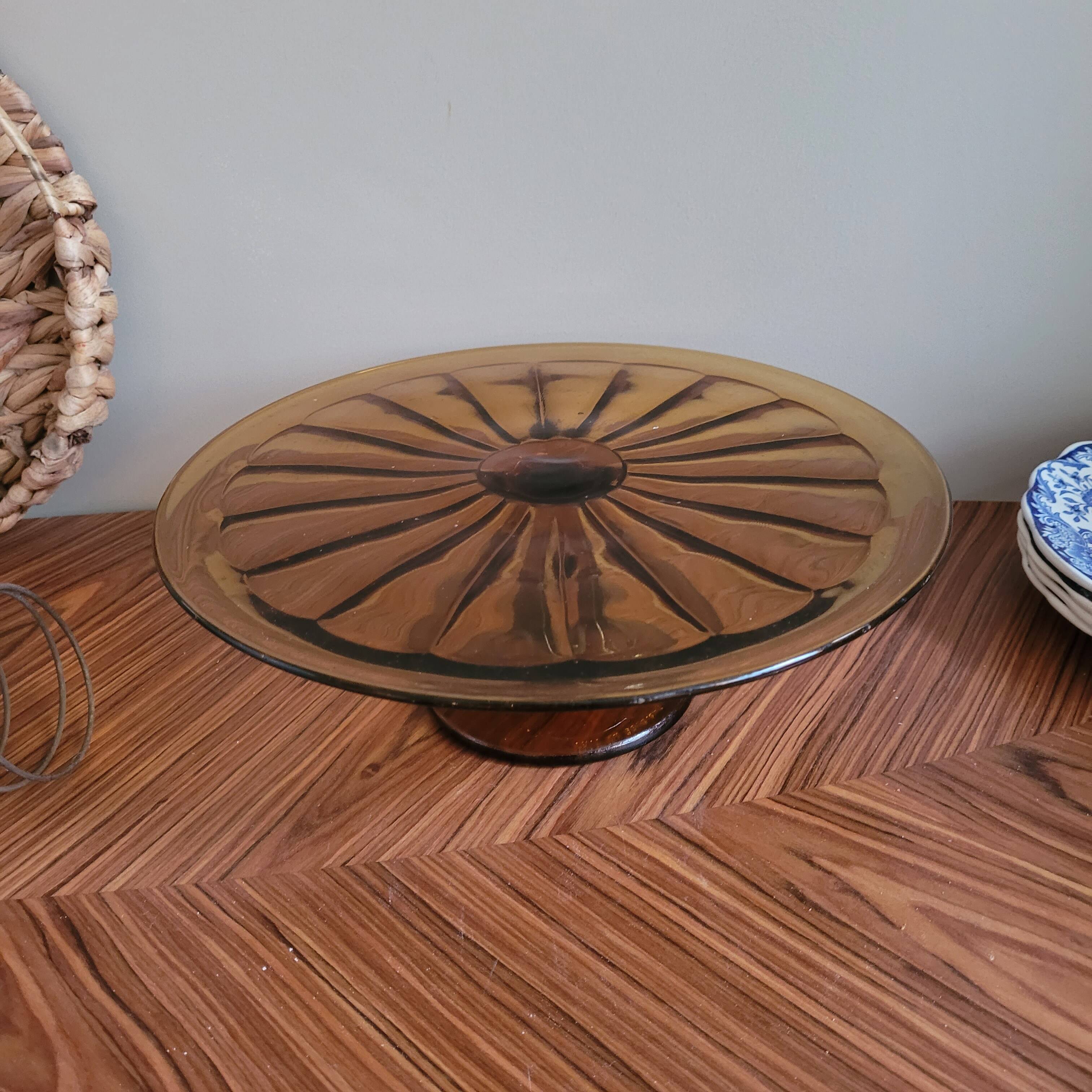 LA REDOUTE X SELENCY CAKE DISH 18 brown
