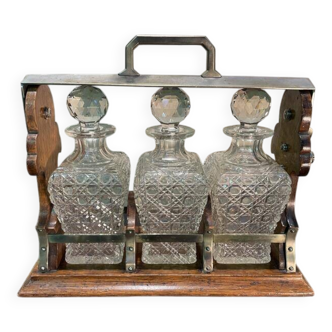 Liqueur cellar - Triptych of carafes