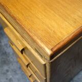 Old wooden desk from the 50s
